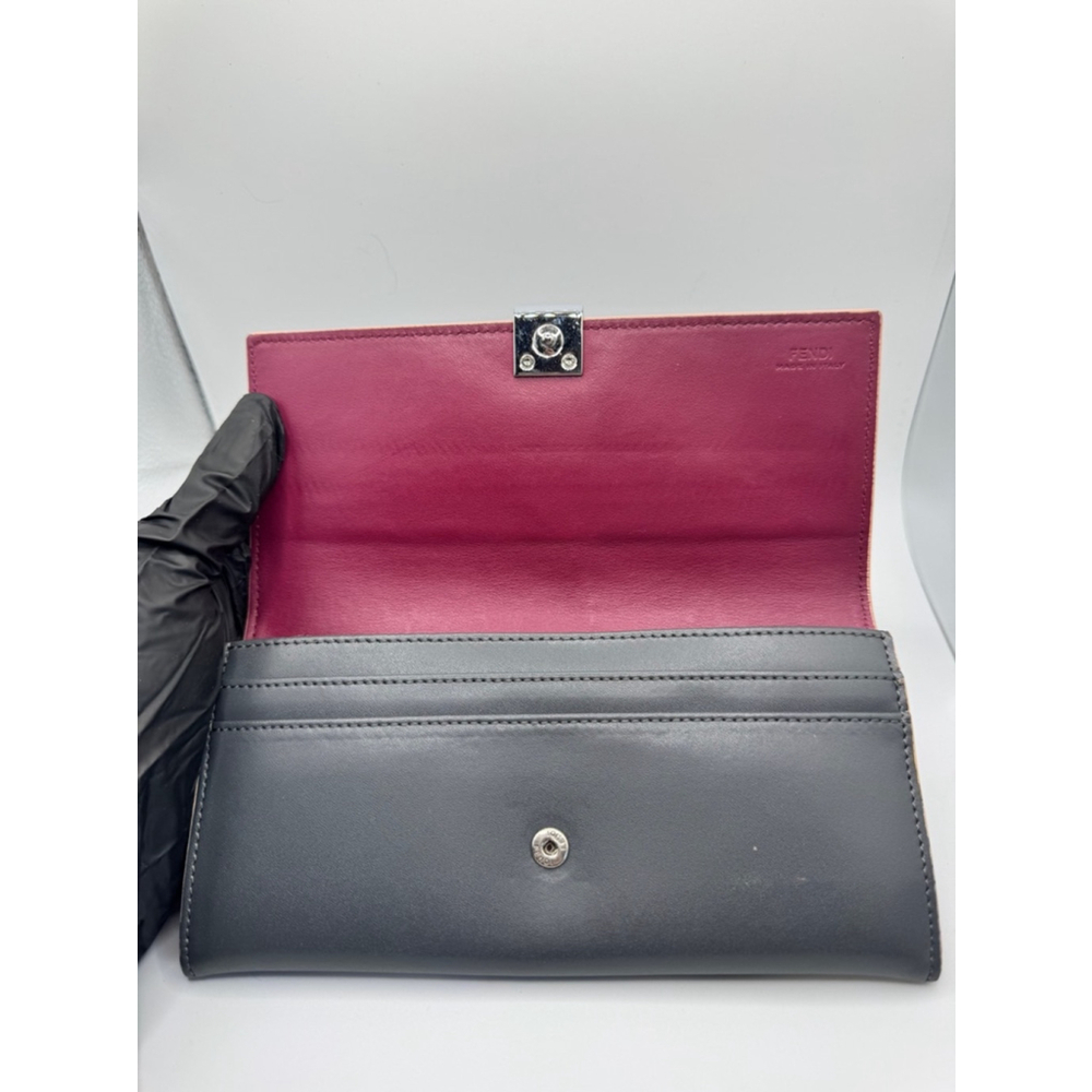 FENDI pink and grey wallet - Picture 10 of 11